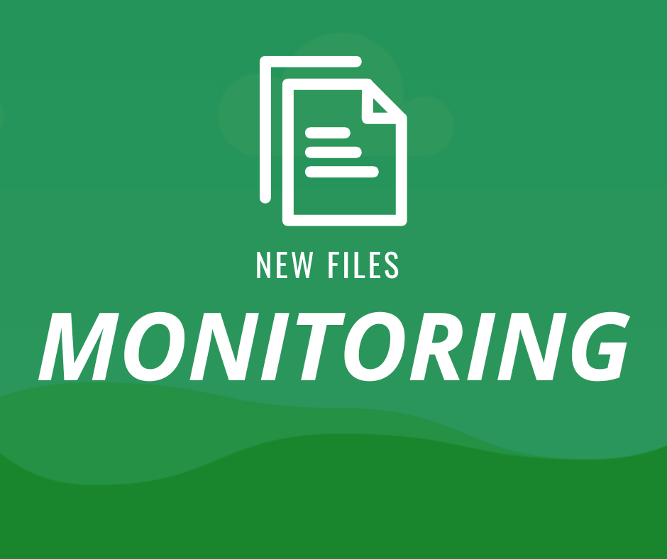 Monitor sftp folder for new files